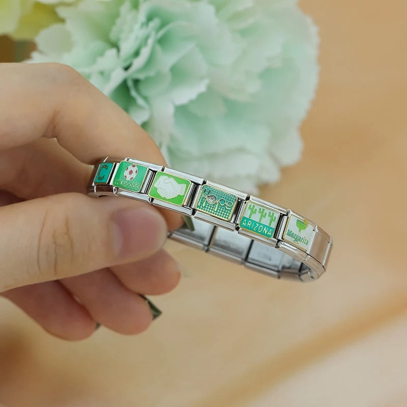 Green Eye Star Heart ZH012