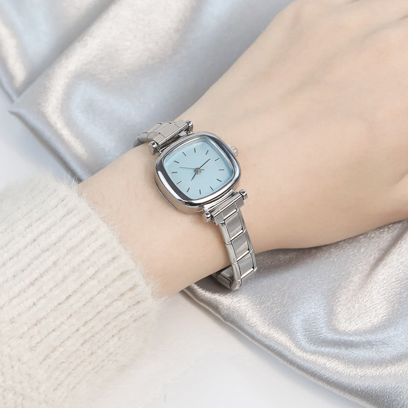 Minimalist Cushion Case Italian Charm Watch