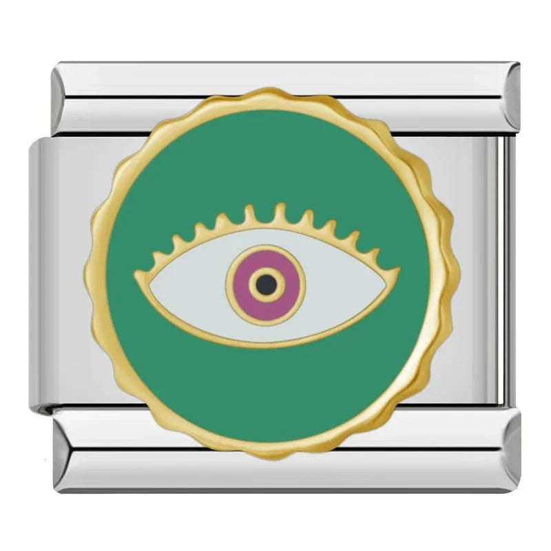 Green Eye Star Heart ZH012