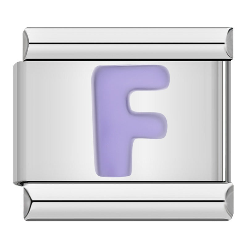 26 English Purple Letters DJ1646