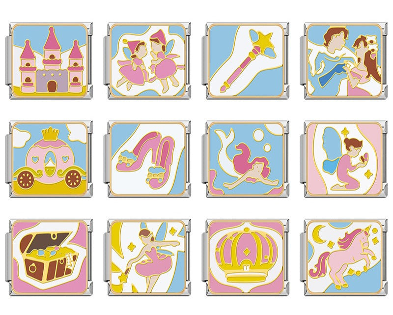 Fairy Tales Pink Princess Castle Mermaid DJ1537