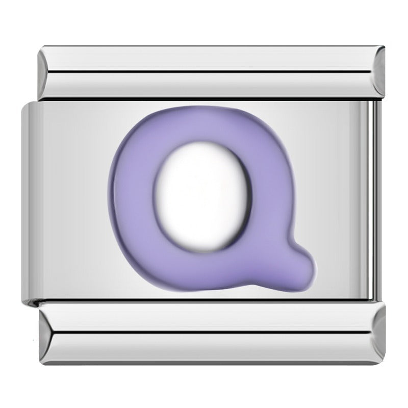 26 English Purple Letters DJ1646