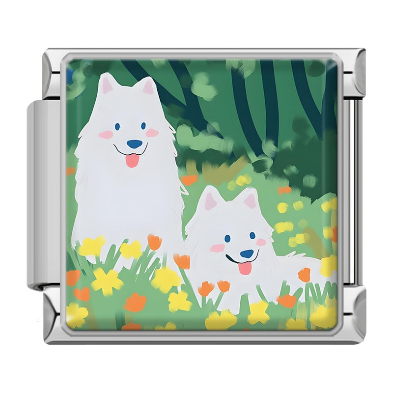Dog Cat Moon Star TZ102