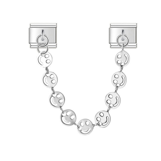 Eye Ball Dove of Peace Chains silver