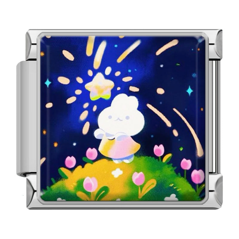 Dog Cat Moon Star TZ102