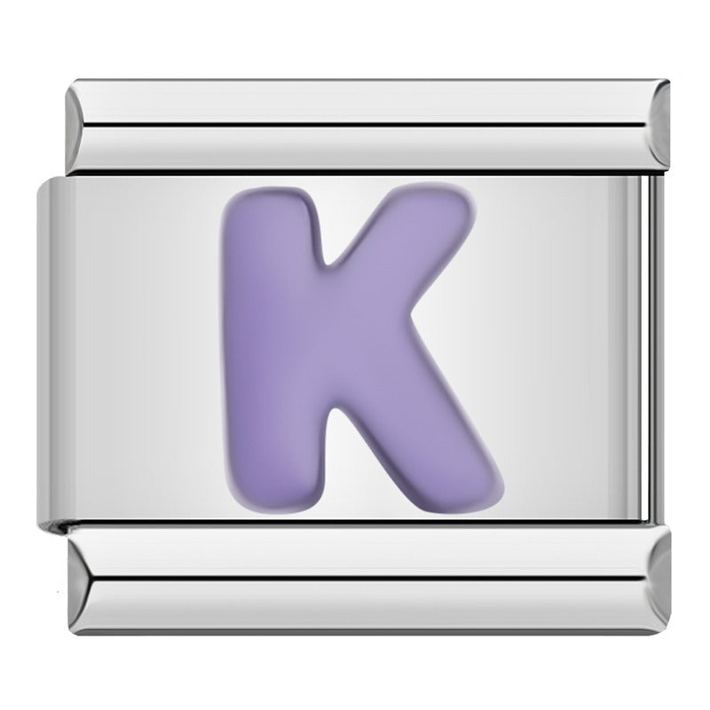 26 English Purple Letters DJ1646