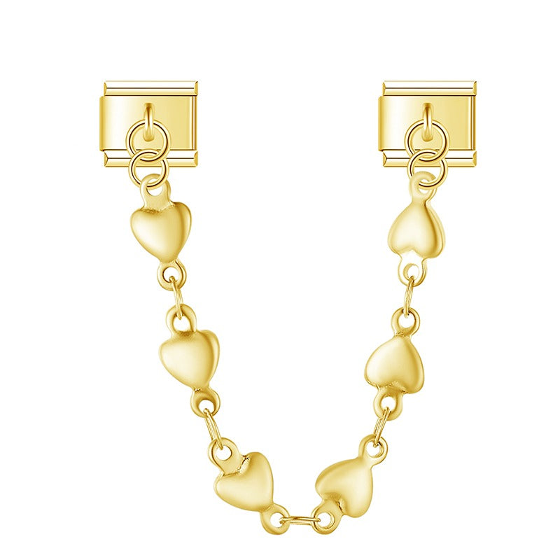 Heart Butterfly Star Chain DJ1565