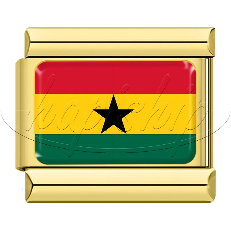 National Flag TZ032-Gold