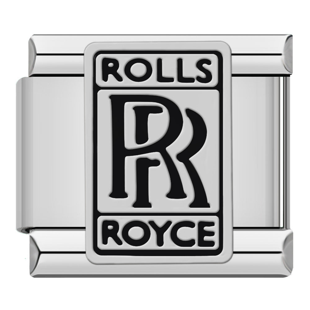 Rolls-Royce Italian charm for a 9mm charm bracelet in stainless steel, by Charmtastic