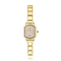 Modern Octagon Sub-Dial Italian Charm Watch — Sporty Geometric Watch Bracelet