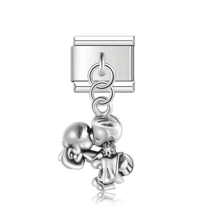 Daisy Flower Zircon Heart MOM DJ609