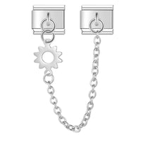 Symbol Safety Chain Dangle Charms