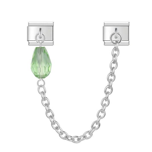 Water Droplets Chain Italian Charms Link