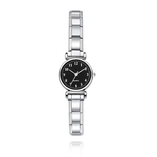 Classic Petite Round Watch with Numbers