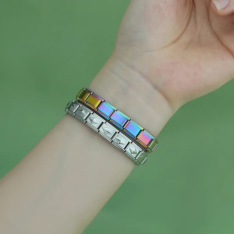 colorful plain bracelet