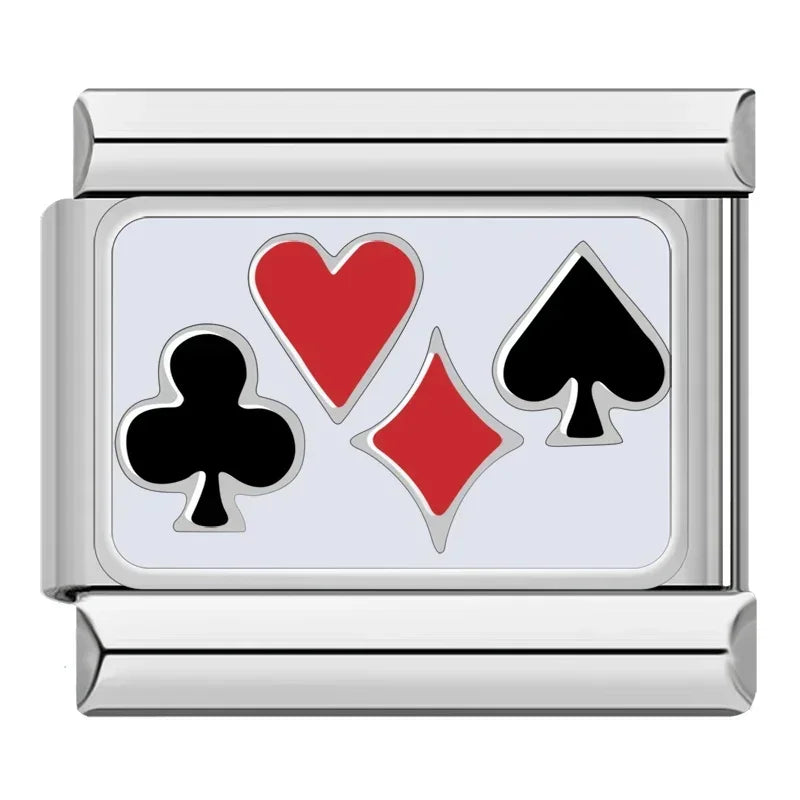 Eye Moon Star Fish Spider Poker Queen DJ854