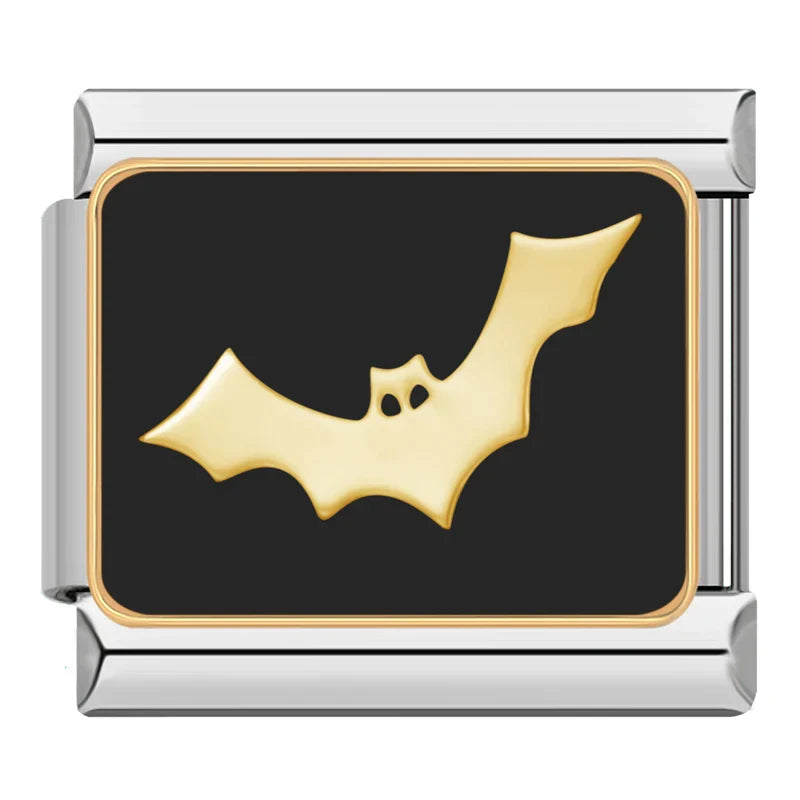 Halloween Black Owl Star Moon Bat Ghost DJ833