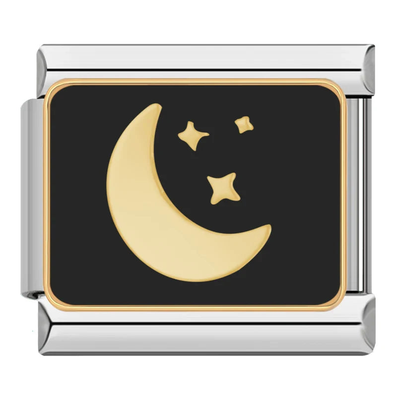 Halloween Black Owl Star Moon Bat Ghost DJ833