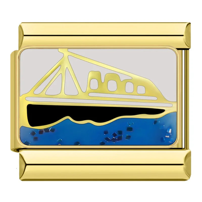 Travel Airplane Car Ship ZH027