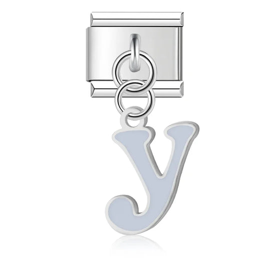 Colorful Dangle Letters Charms initials