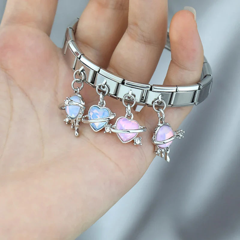 Heart Universe Italian Charms