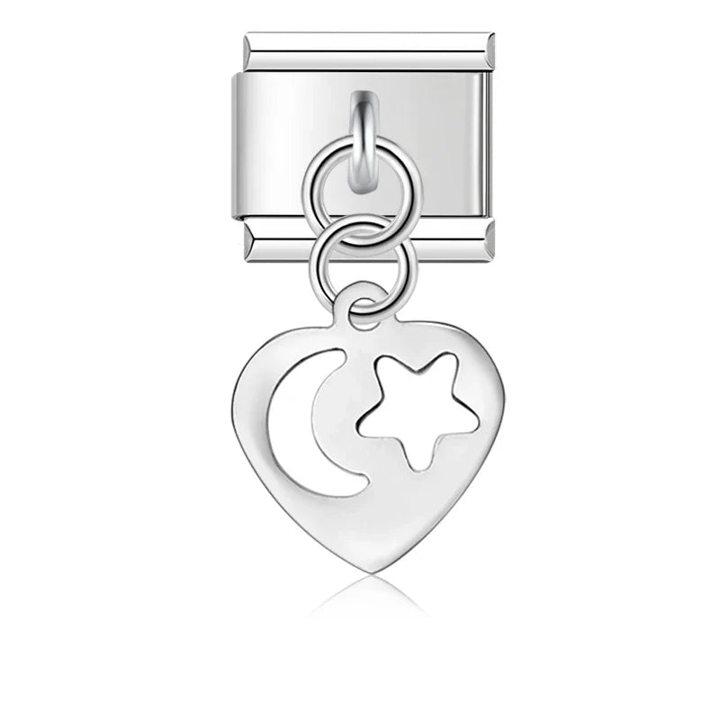 9mm Width New Original Daisy I Love You Heart Flower DJ047