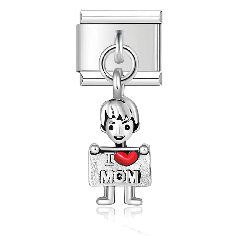 9mm Width Horse Heart Boy Girl Trophy DJ224