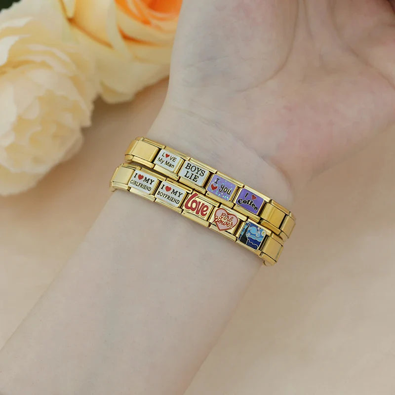 Gold Charms:love starry night