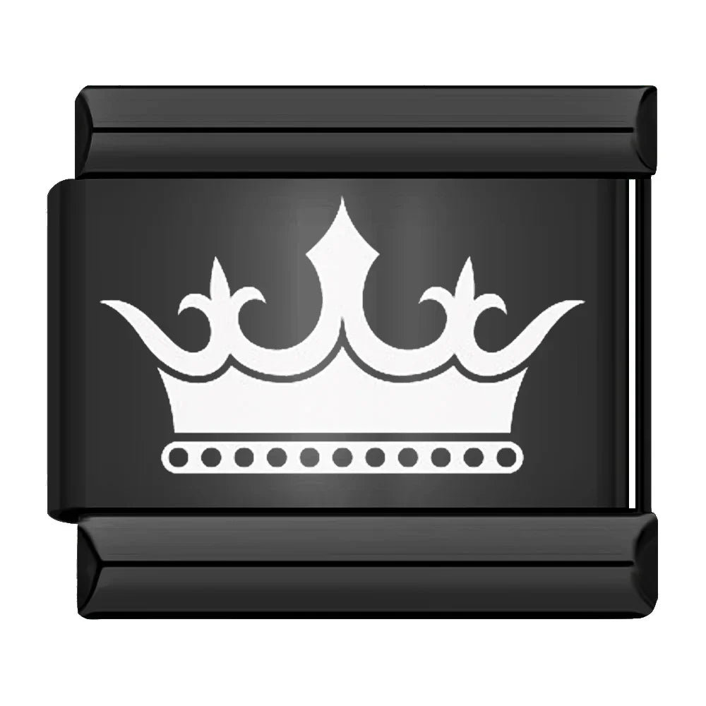 Black Blue Crown Animal Love Mom Dad DJ445