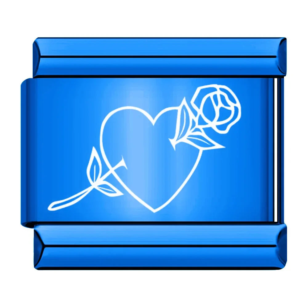 Black Blue Crown Animal Love Mom Dad DJ445