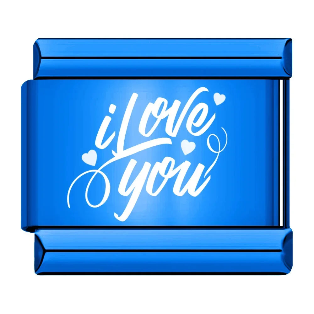 Black Blue Crown Animal Love Mom Dad DJ445