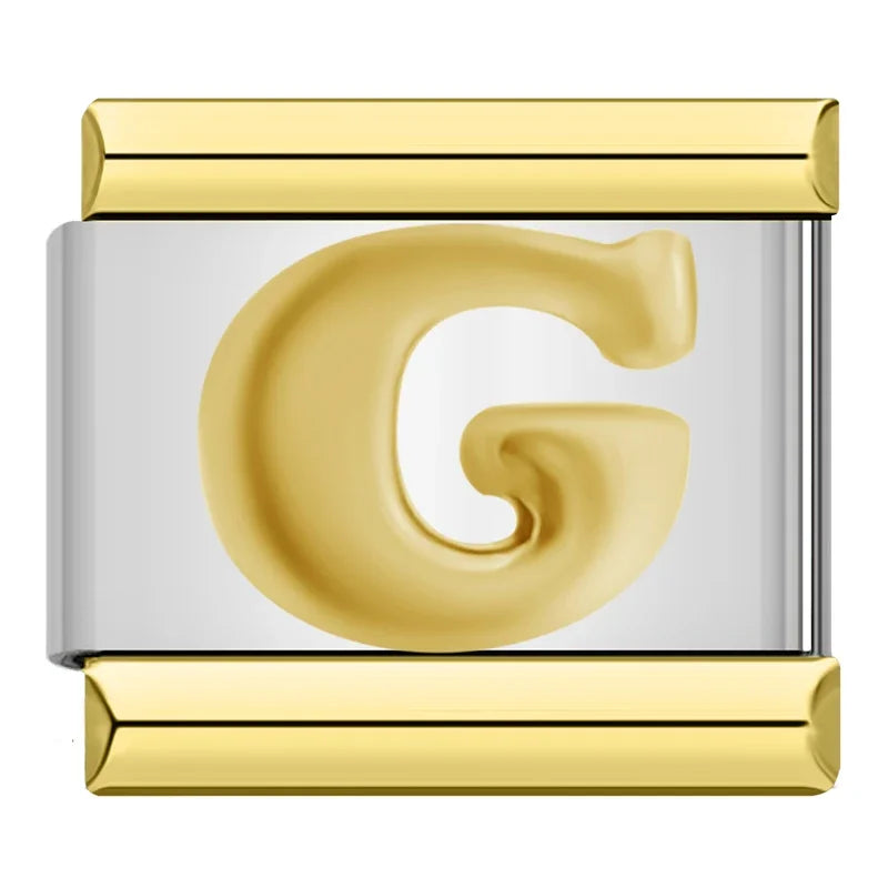 gold and silver Letters DJ907