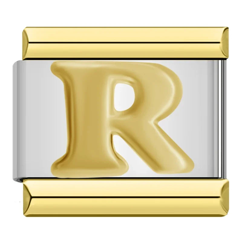 gold and silver Letters DJ907