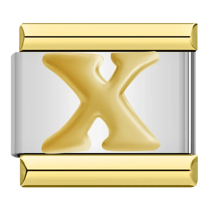gold and silver Letters DJ907
