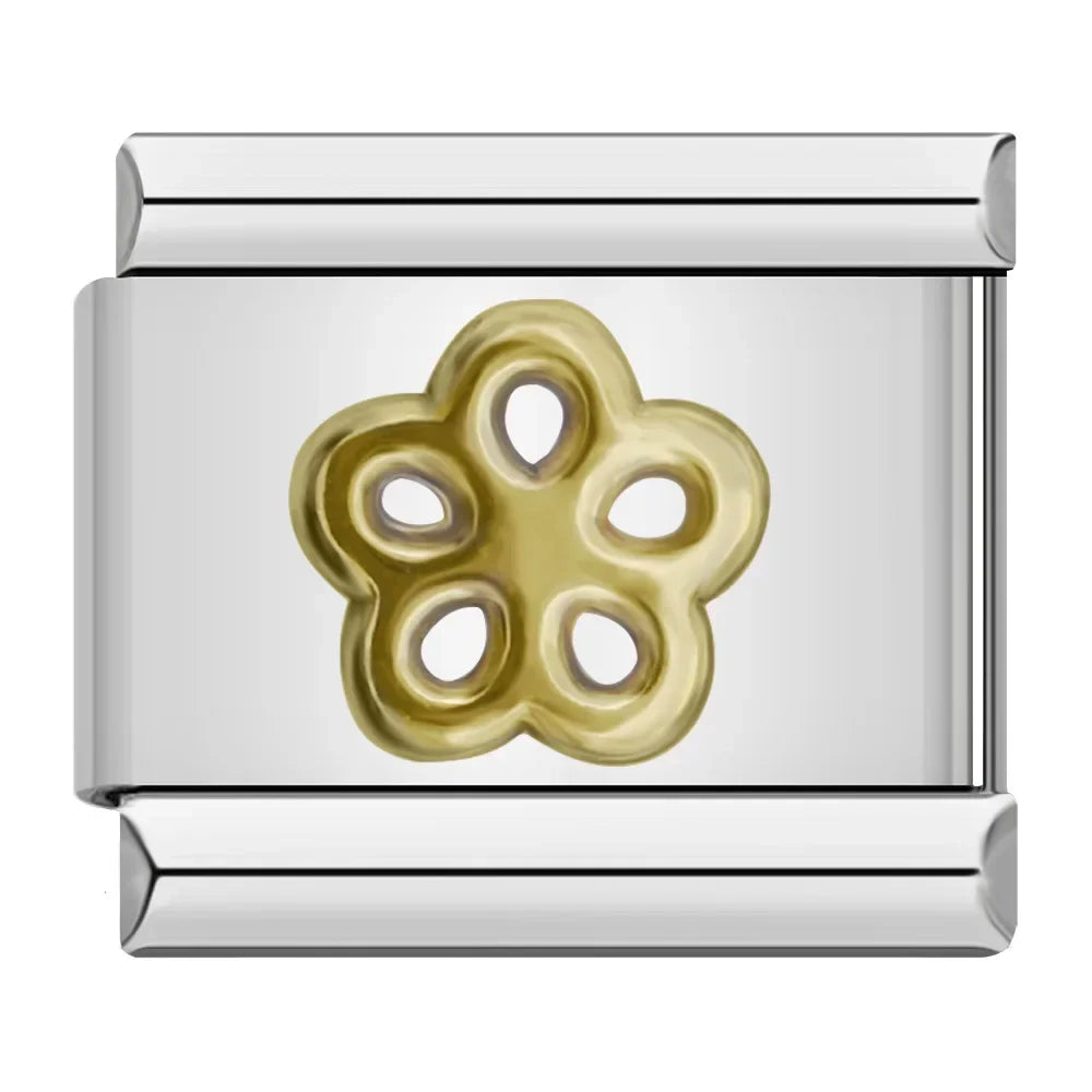 gold and silver Letters DJ907