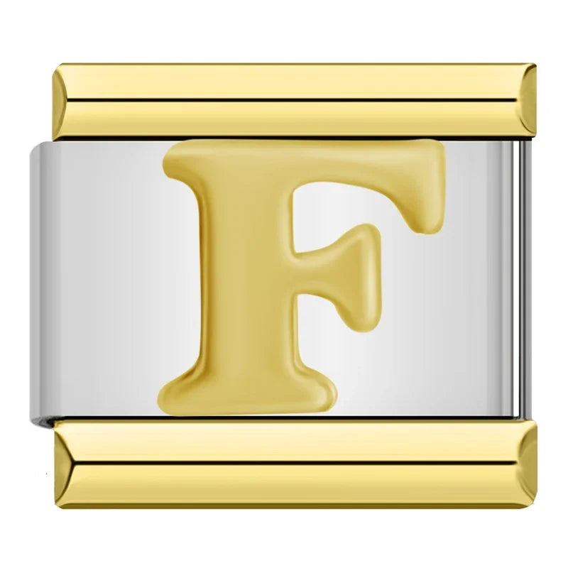 gold and silver Letters DJ907