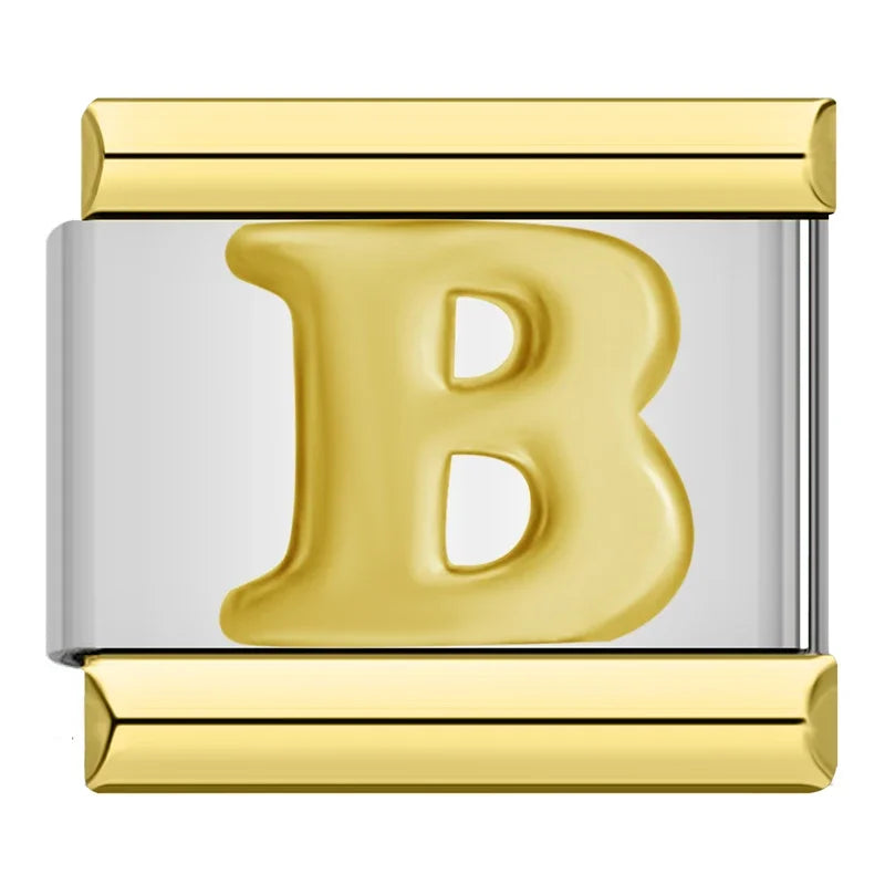 gold and silver Letters DJ907