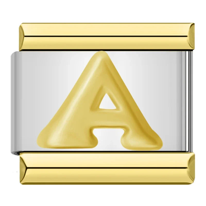 gold and silver Letters DJ907