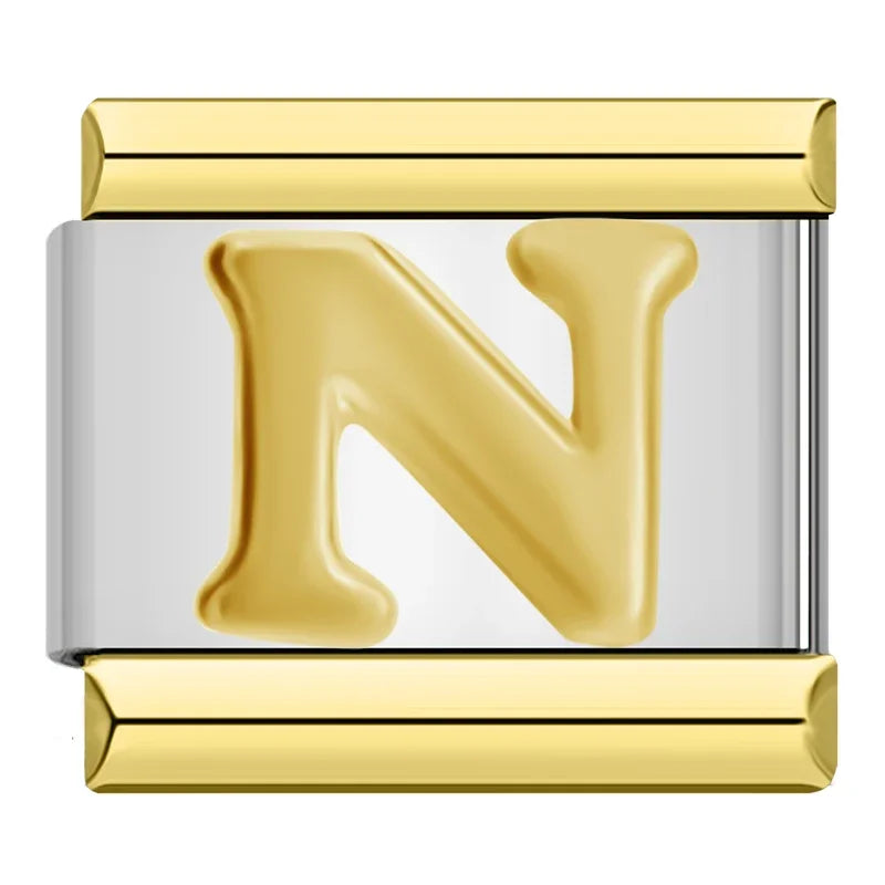 gold and silver Letters DJ907