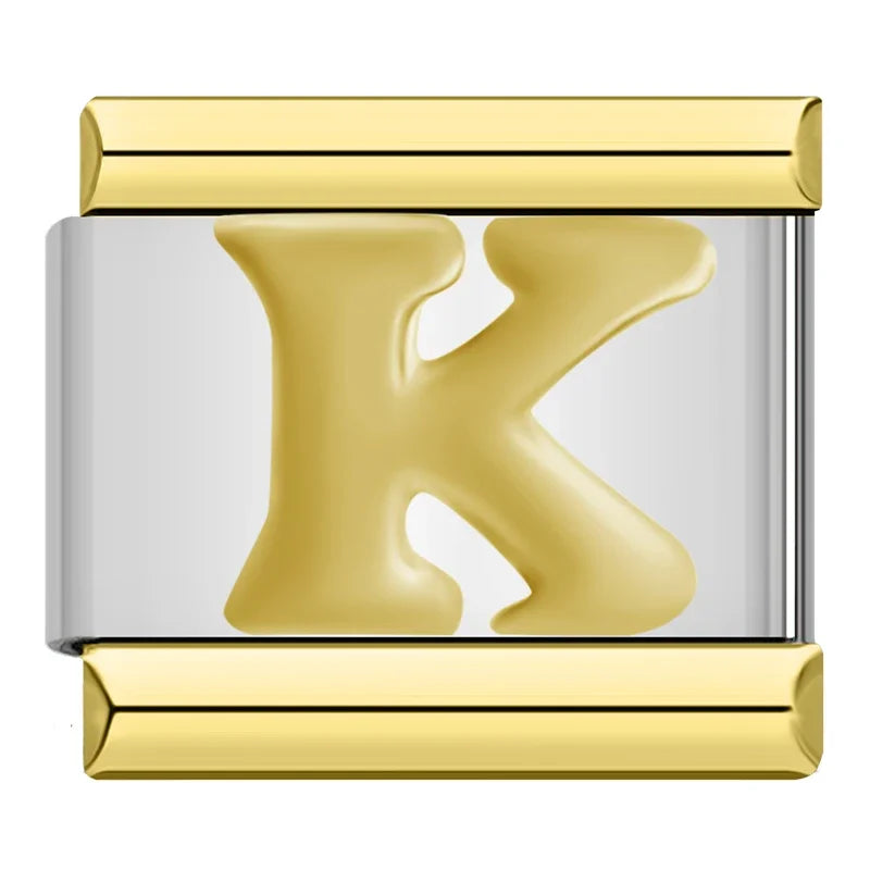 gold and silver Letters DJ907