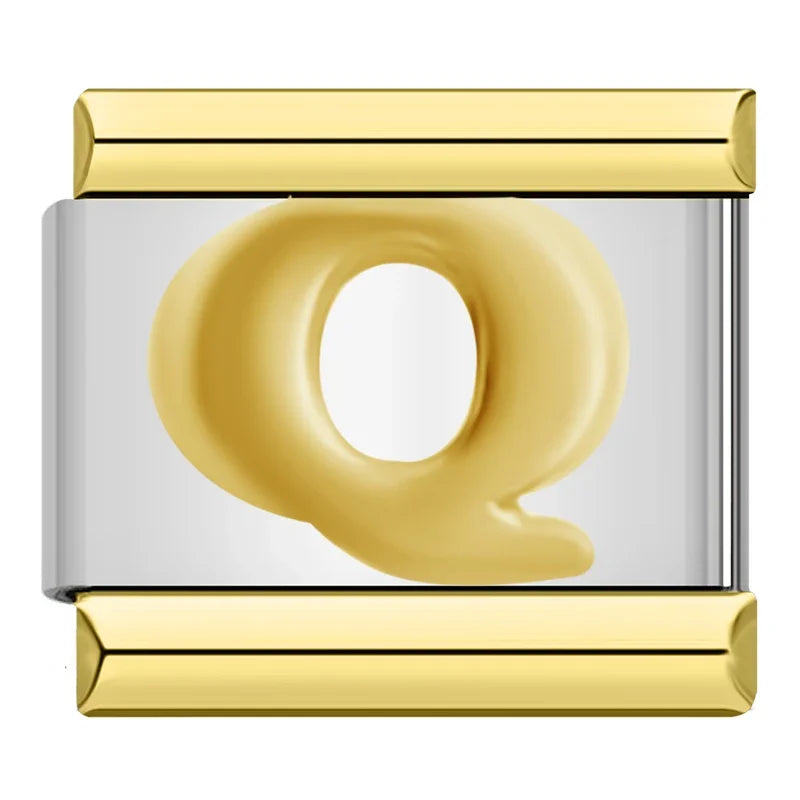 gold and silver Letters DJ907