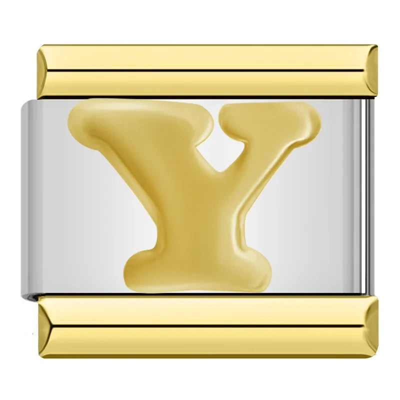 gold and silver Letters DJ907