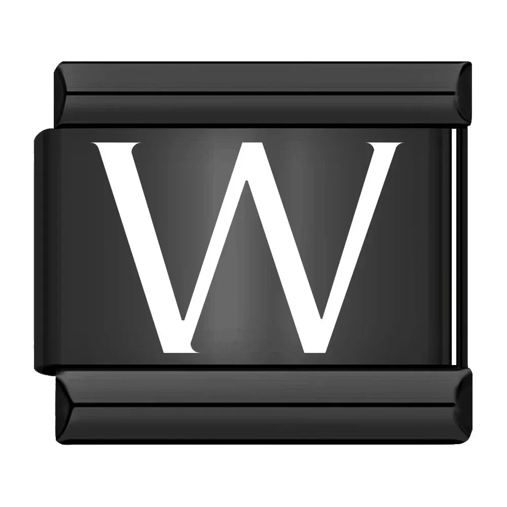 Black Letters A-Z DJ320