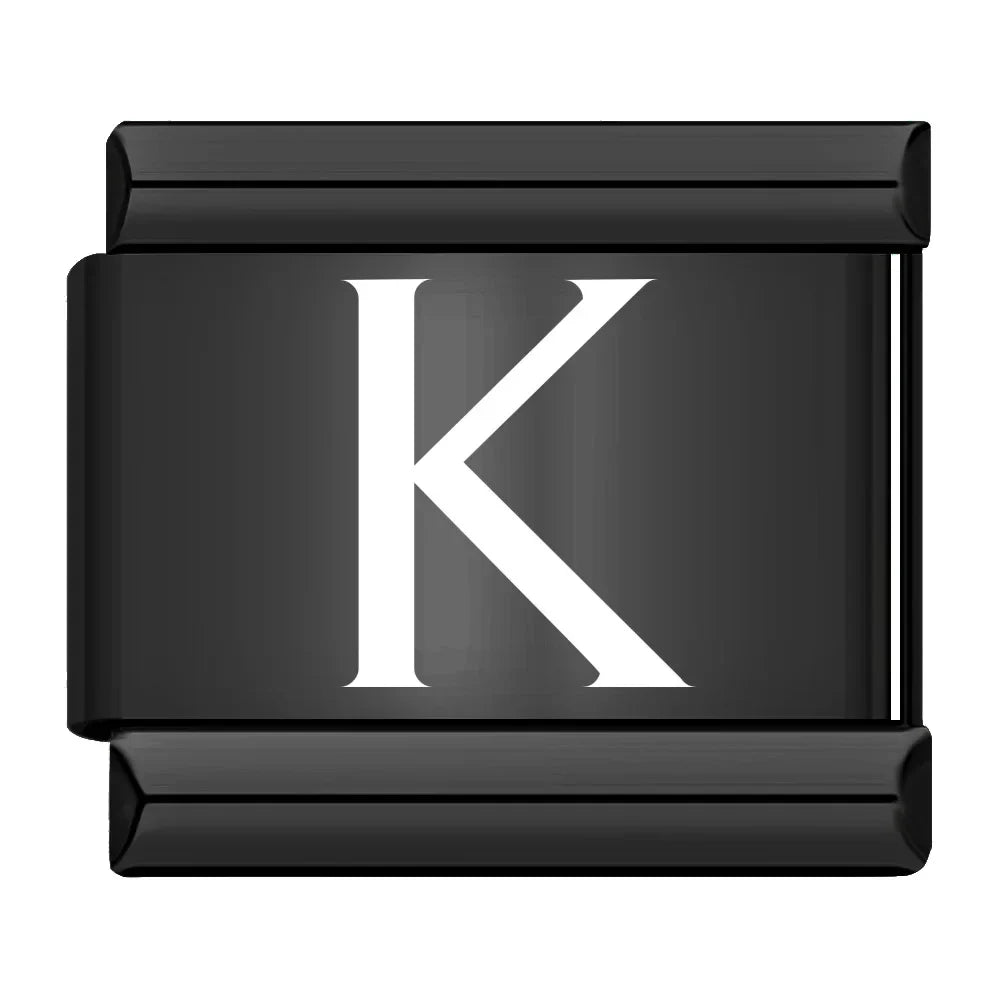 Black Letters A-Z DJ320