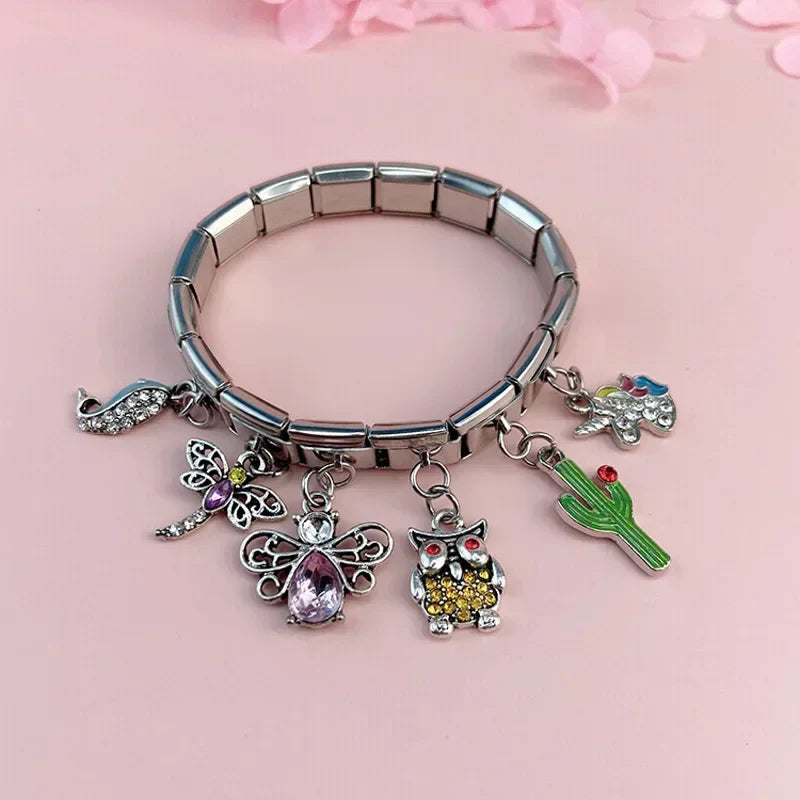 Cute Dragonfly Unicorn Owl Butterfly charms