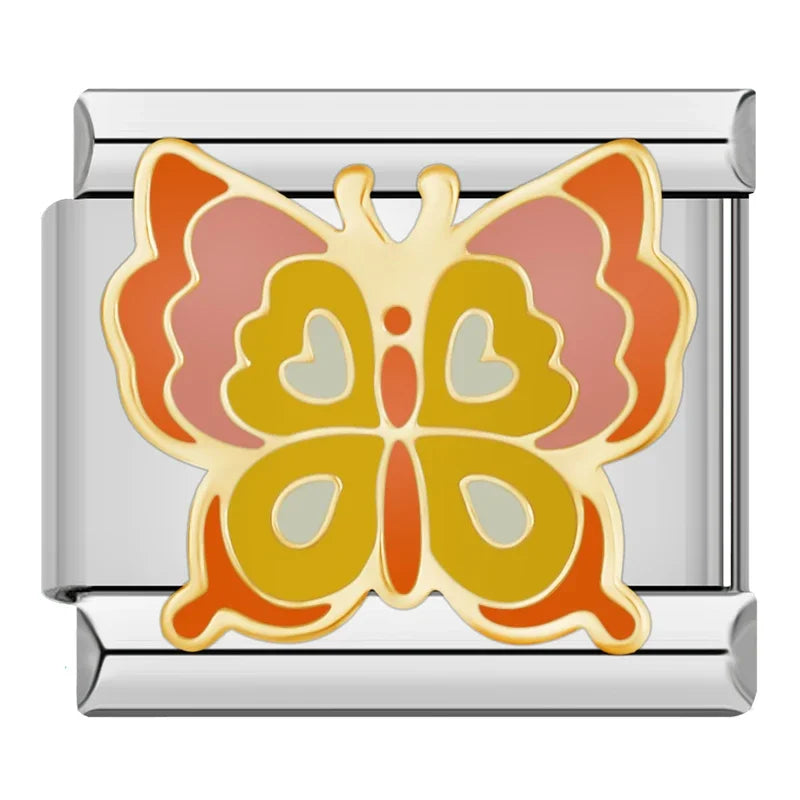 Butterfly Italian Charms DJ1355