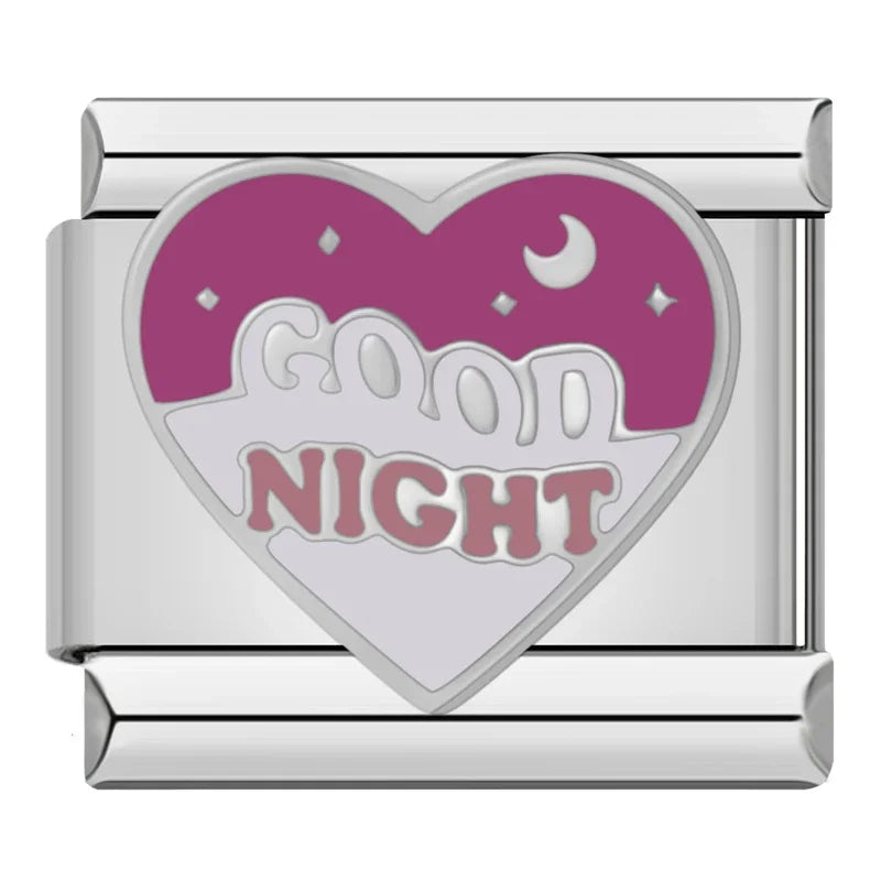 Romantic Heart Love Charms Italian ZH031