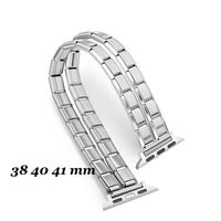 Double Band Apple Watch Charm Bracelet Adapter — Italian Charm Compatible Apple Watch Band