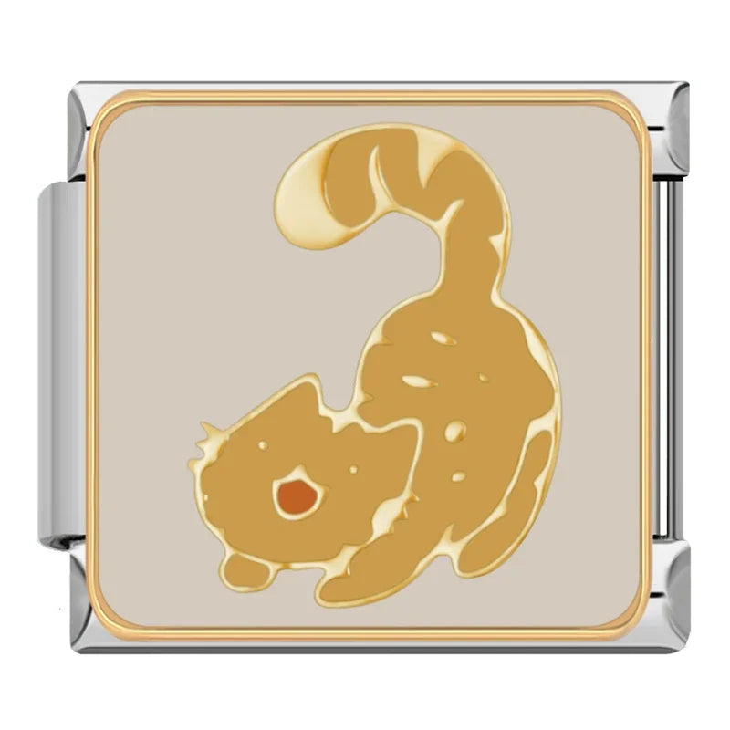 Cat italian charms DJ1296