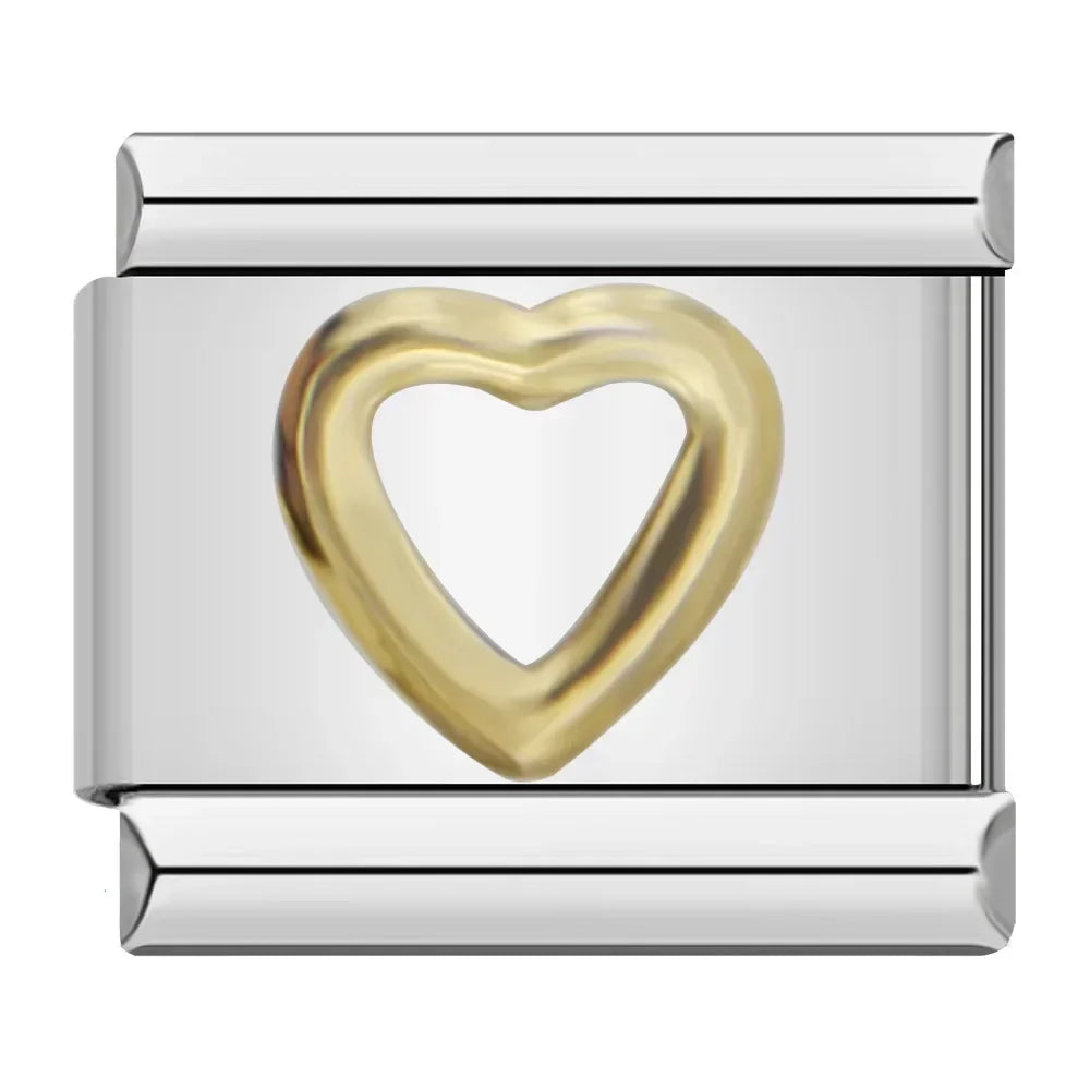 Daisy Heart Flower Butterfly Cross DJ001